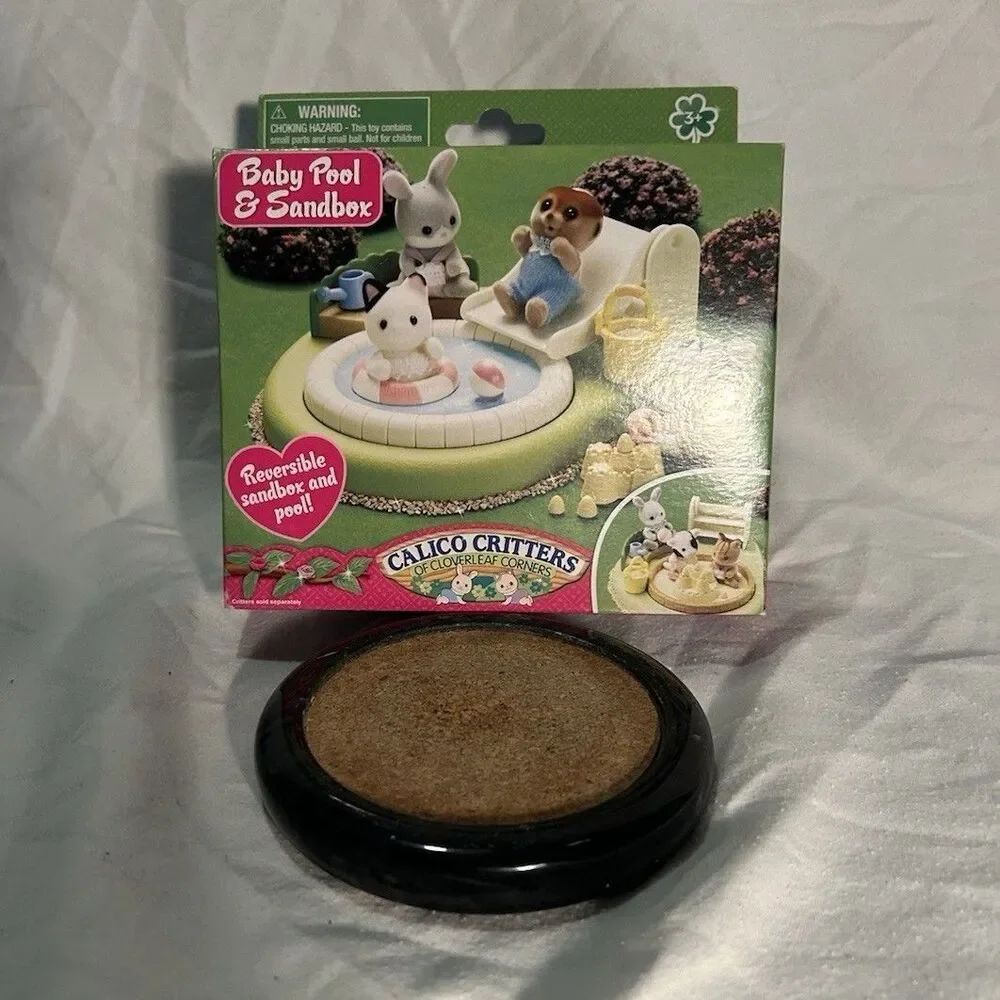 Calico Critters Baby Pool & Sandbox Playset Reversible CC2681